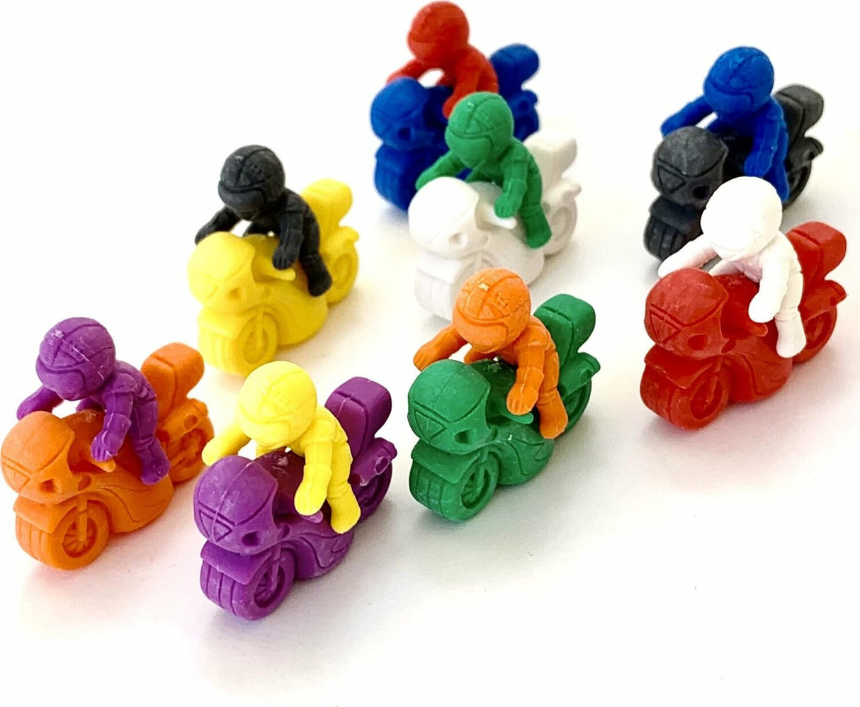 Iwako Bike Rider-2 Pcs-8 Colors-30