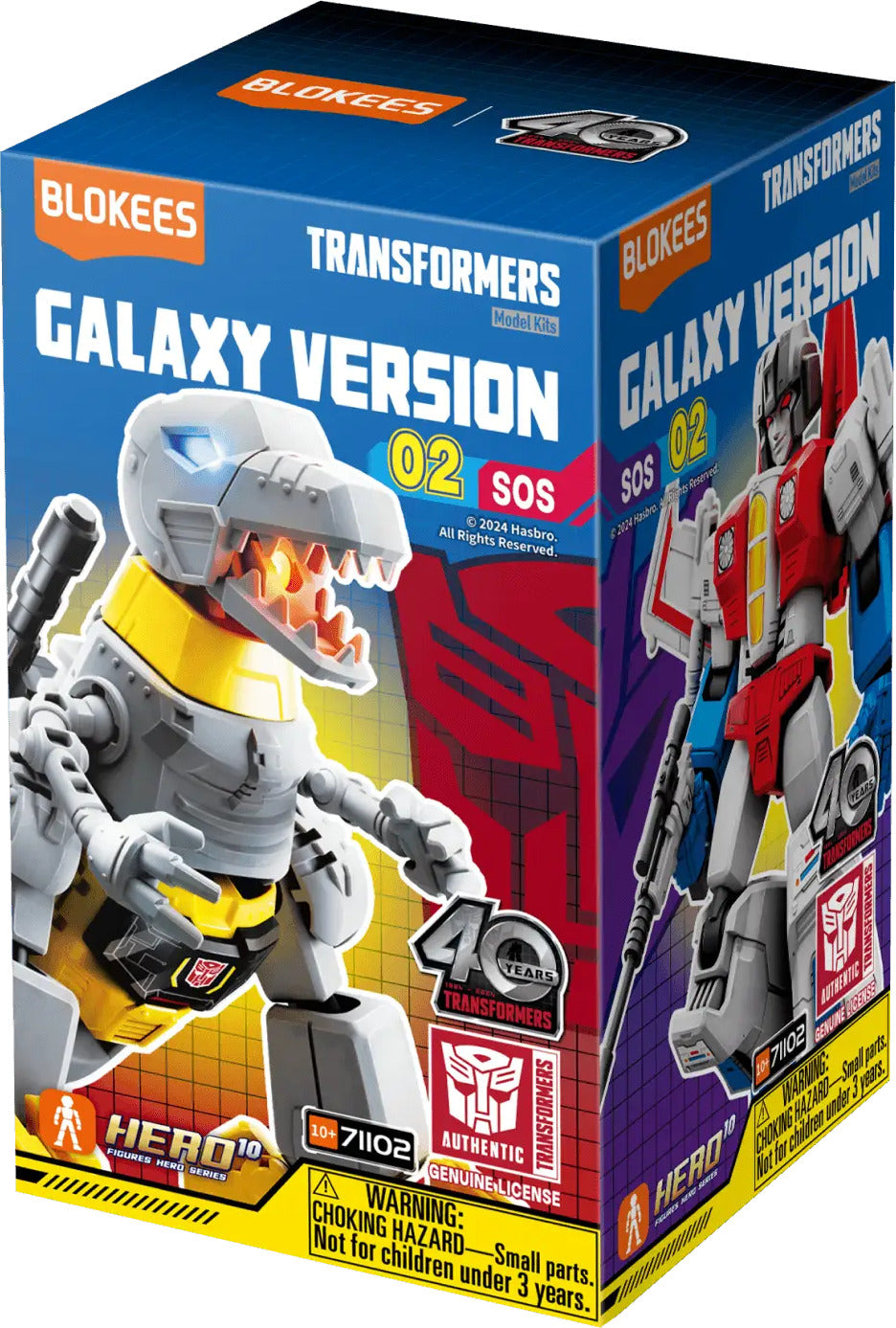 Blokees Figures - Transformers
Classic Class 02 Bumblebee