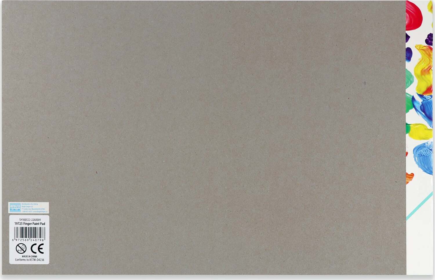 JR Jumbo Finger Paint Paper Pad, 11" x 17"