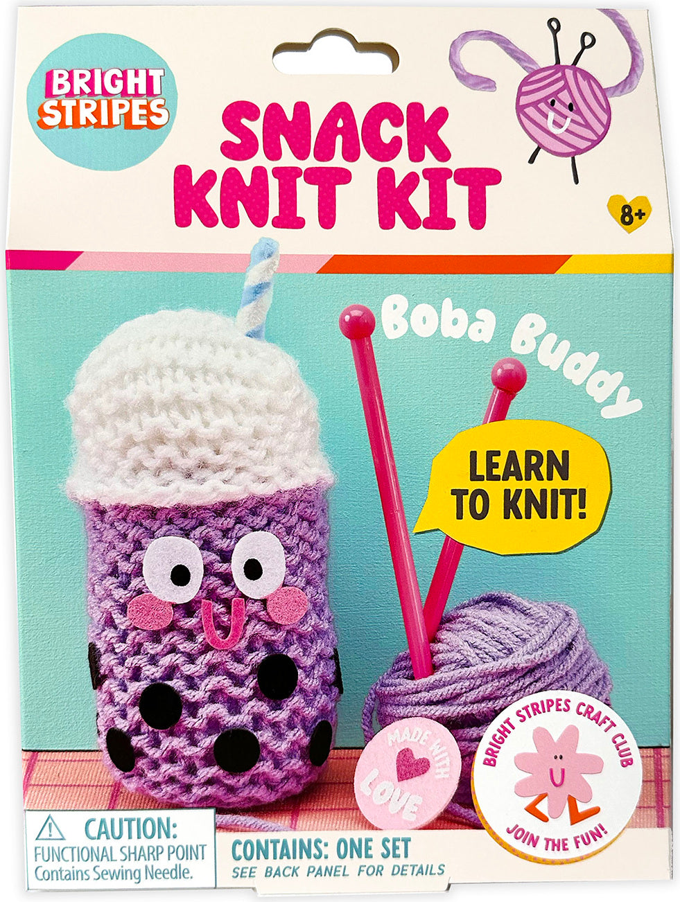 Snack Knit Kit - Boba Buddy