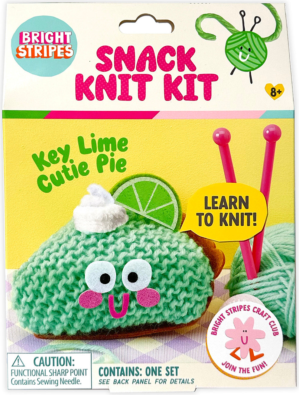Snack Knit Kit - Key Lime Pie