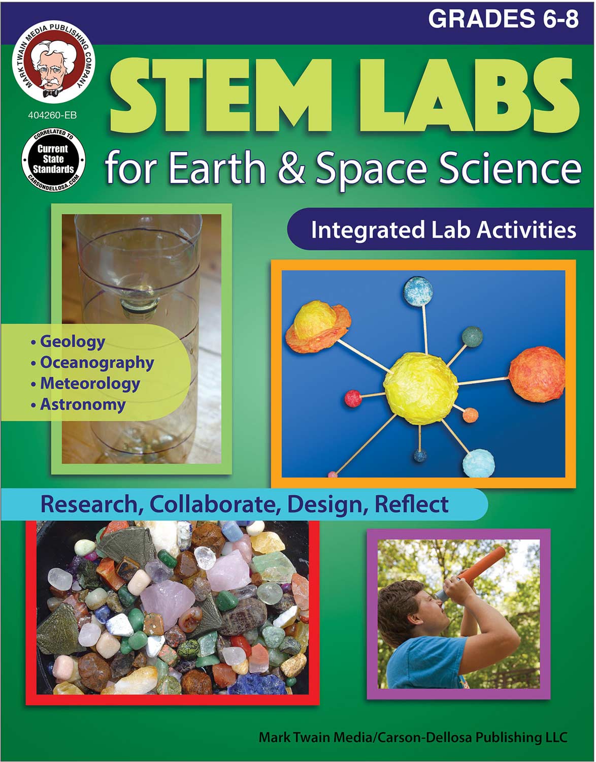 Stem Labs For Earth & Space Science Grades 6-8