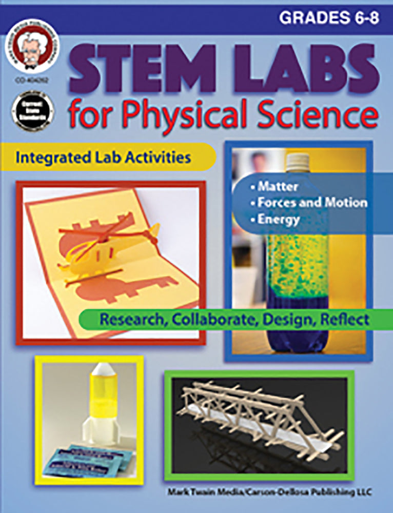 Stem Labs For Physical Science Grades 6-8