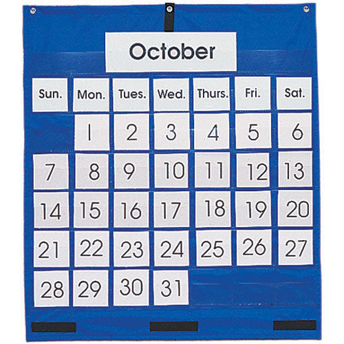Monthly Calendar Pocket Chart