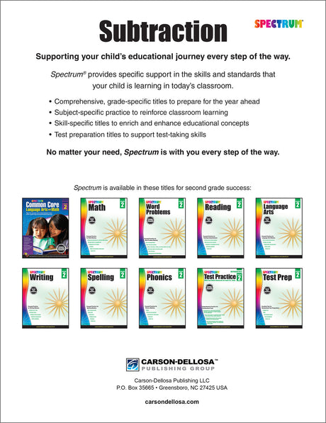 Subtraction, Grade 2