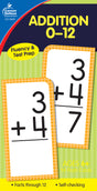 Addition 0-12 Flash Cards, Ages 6 - 8