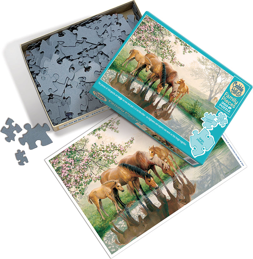 Horse Family puzzle (350 pc)