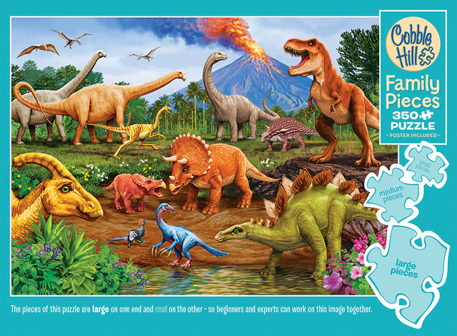 Dinos - family puzzle (350 pc)