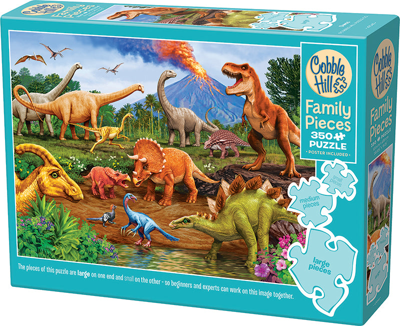 Dinos - family puzzle (350 pc)