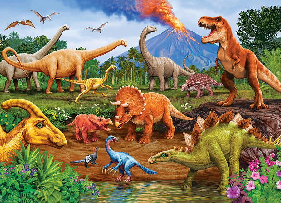 Dinos - family puzzle (350 pc)