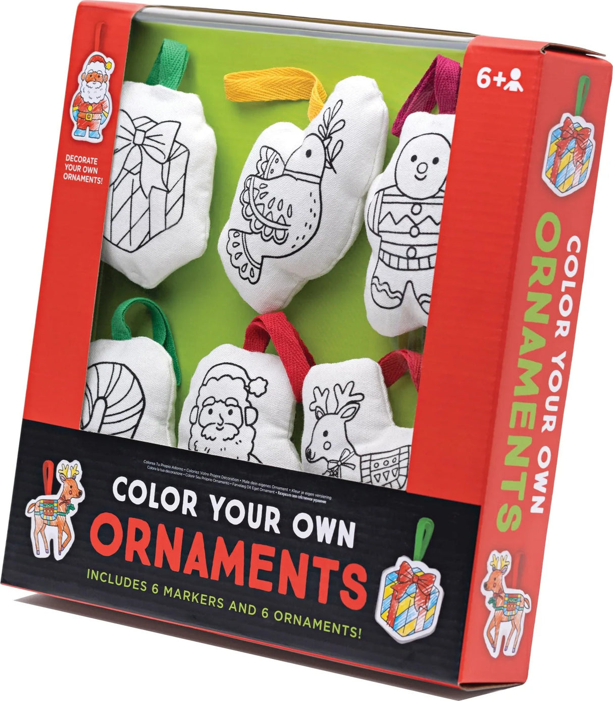 Color Your Own Christmas - Ornaments