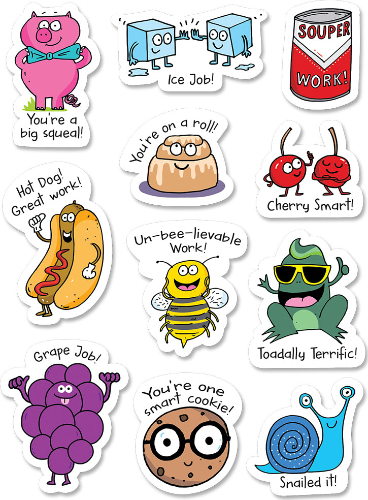 Punny Rewards Stickers (Smp!)
