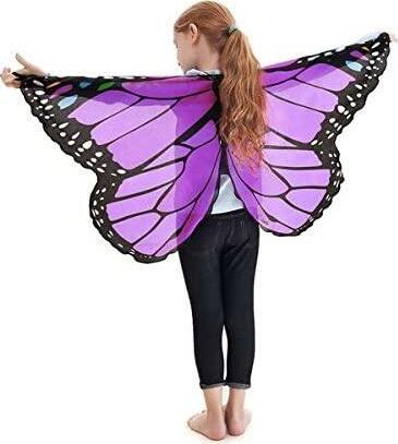 Purple Monarch Butterfly Fantasy Wings