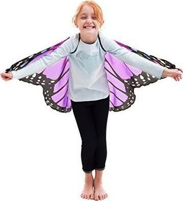 Purple Monarch Butterfly Fantasy Wings