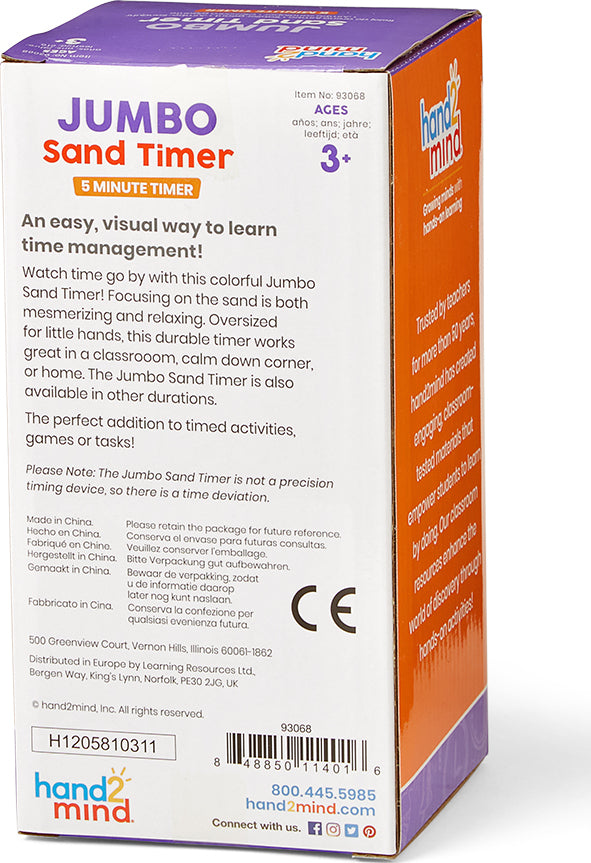 Jumbo Sand Timer (5-Minute)