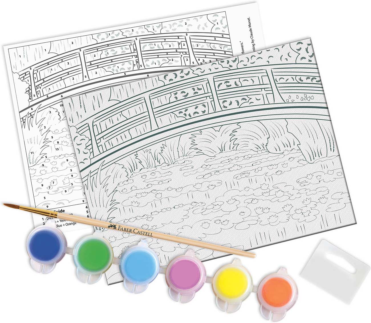 Paint By Number Museum Series-The Japanese Footbridge