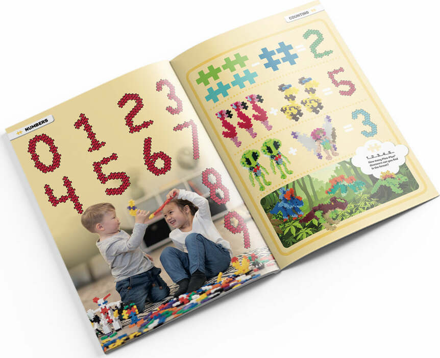 Plus-Plus BIG 200 pc Tub w/ 2 Baseplates