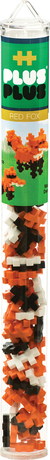 Plus-Plus Tube - Red Fox