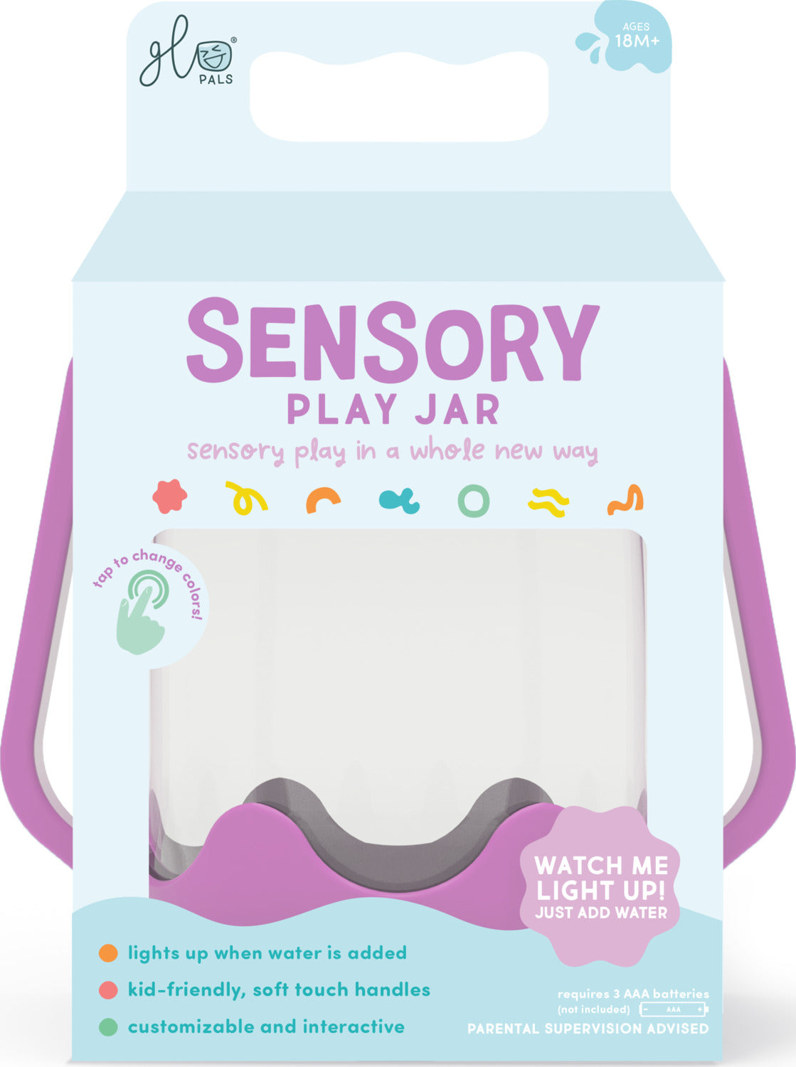 Sensory Play Jar - Purple