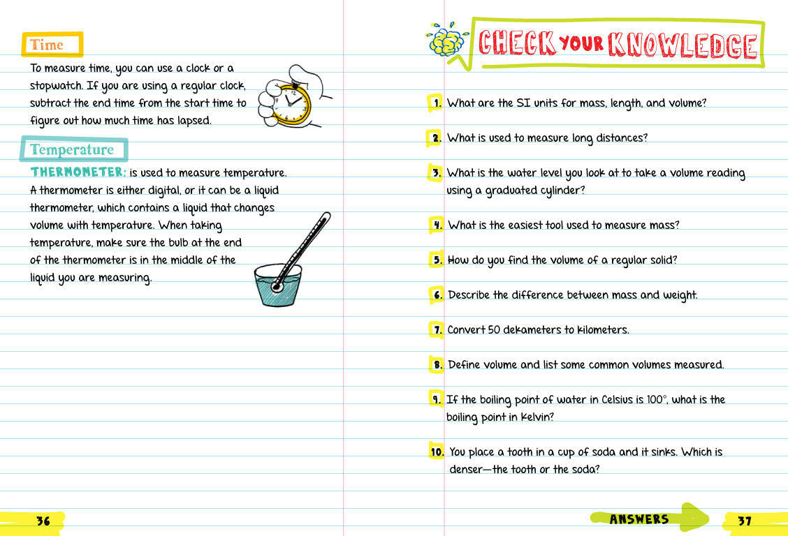 Everything You Need to Ace Science in One Big Fat Notebook: The Complete Middle School Study Guide