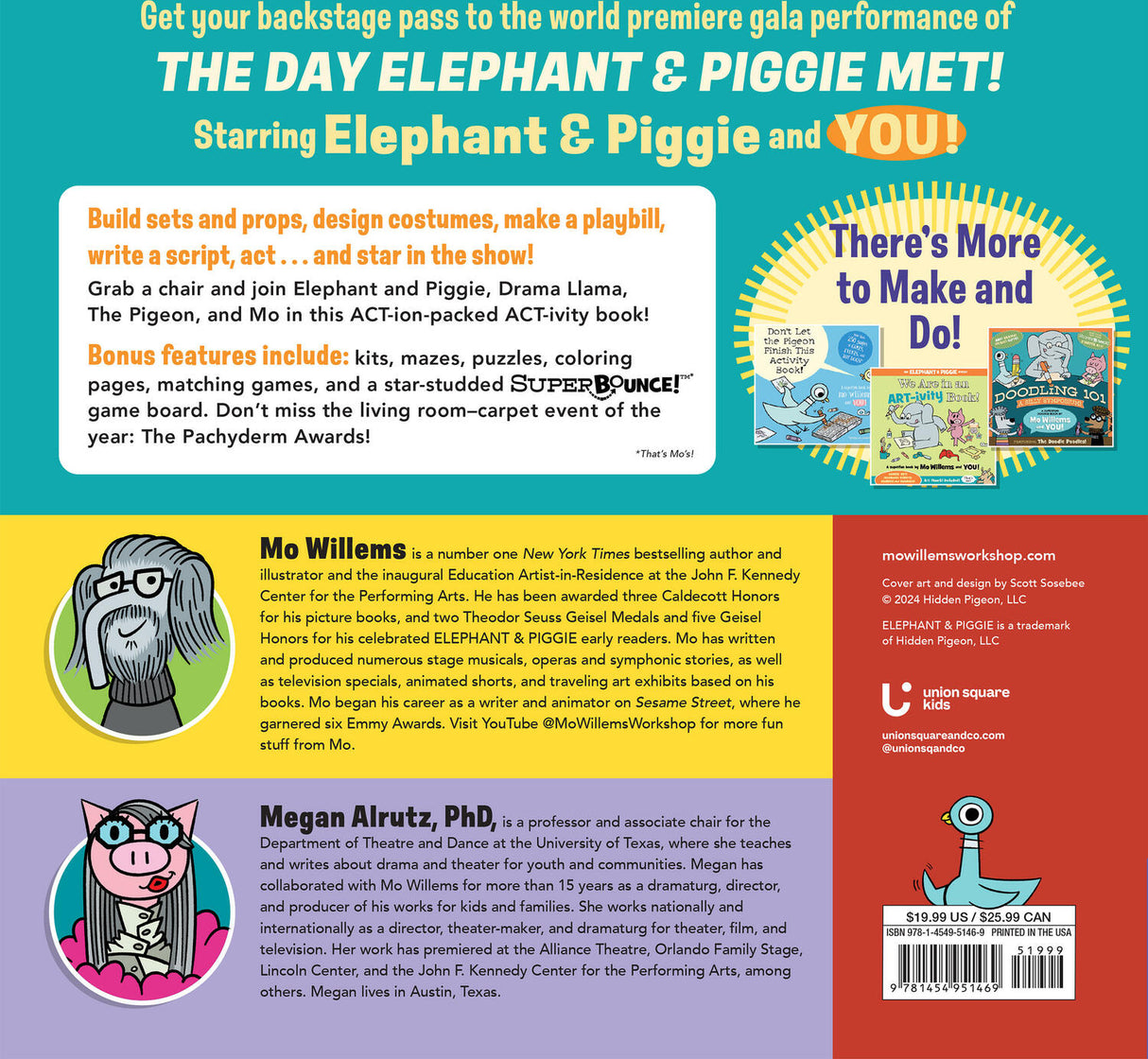 We Are in an ACT-ivity Book!: An ELEPHANT & PIGGIE Theatrical Event