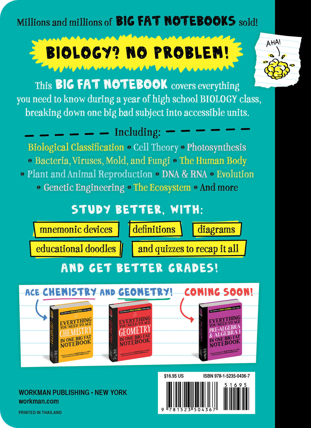 Everything You Need to Ace Biology in One Big Fat Notebook