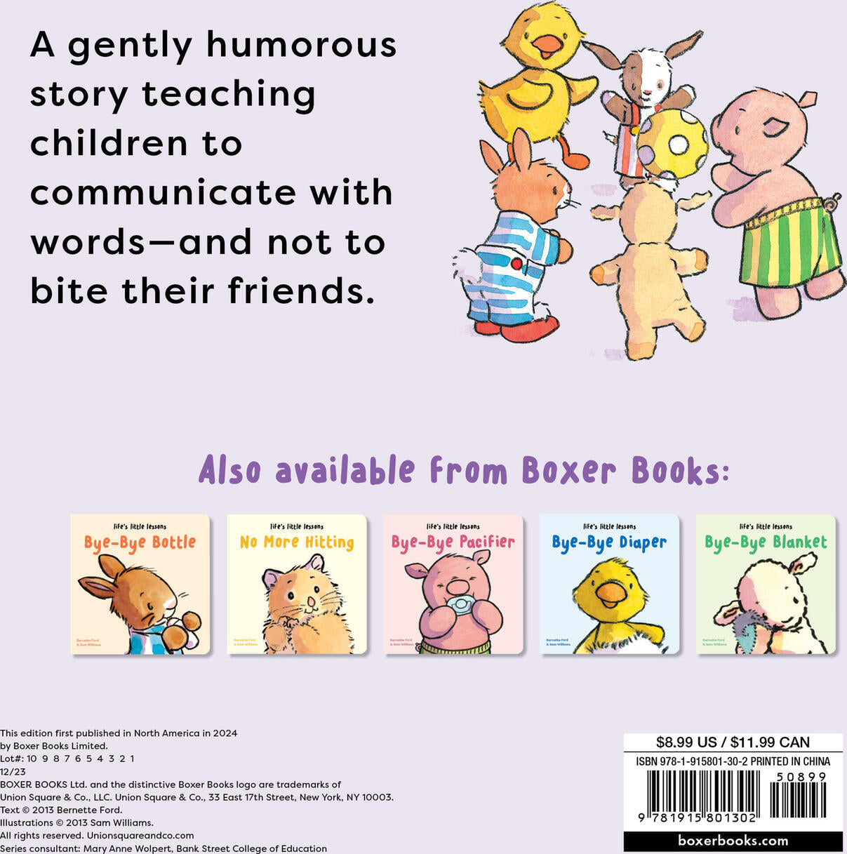 Life’s Little Lessons: No More Biting