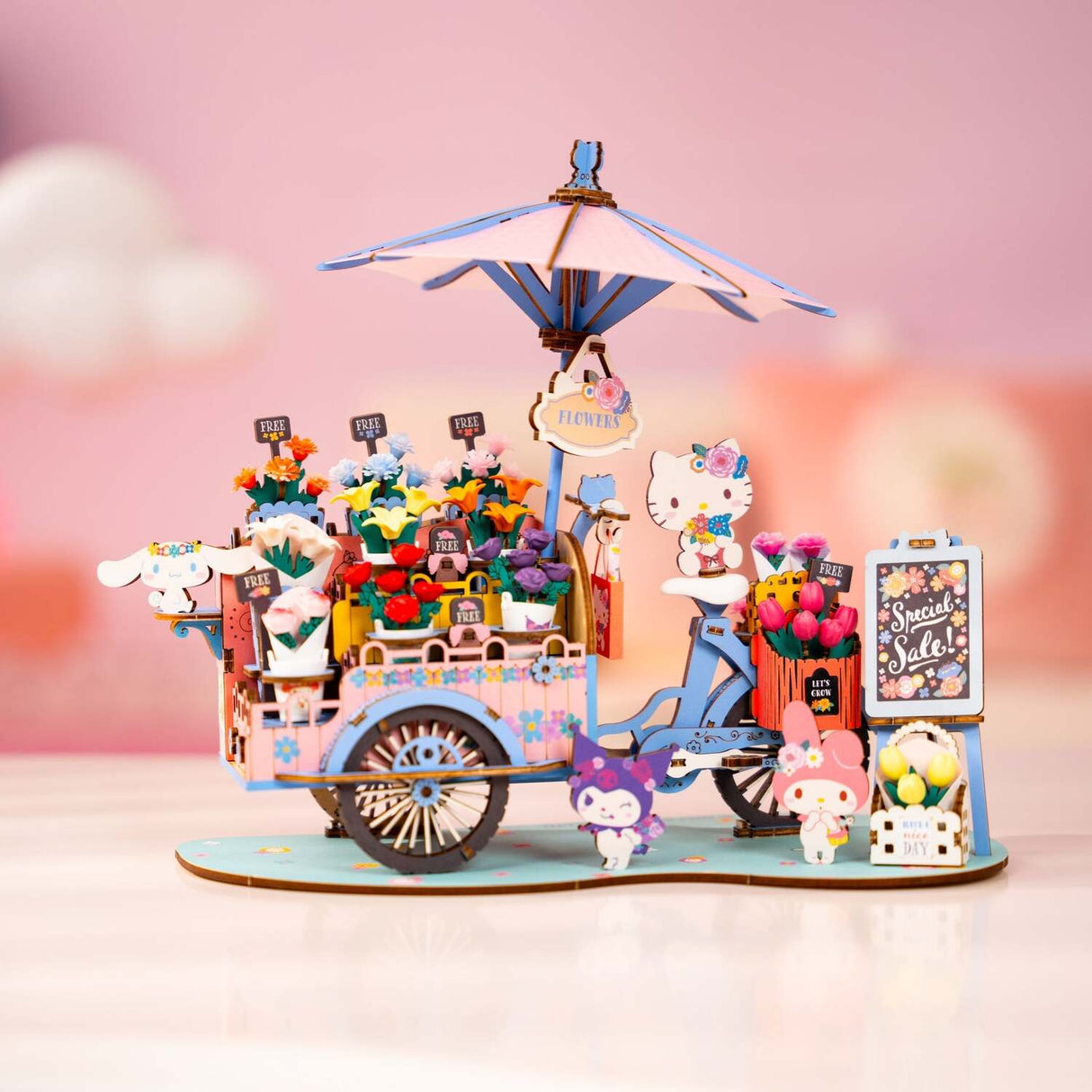Hello Kitty® and Friends Flower Cart