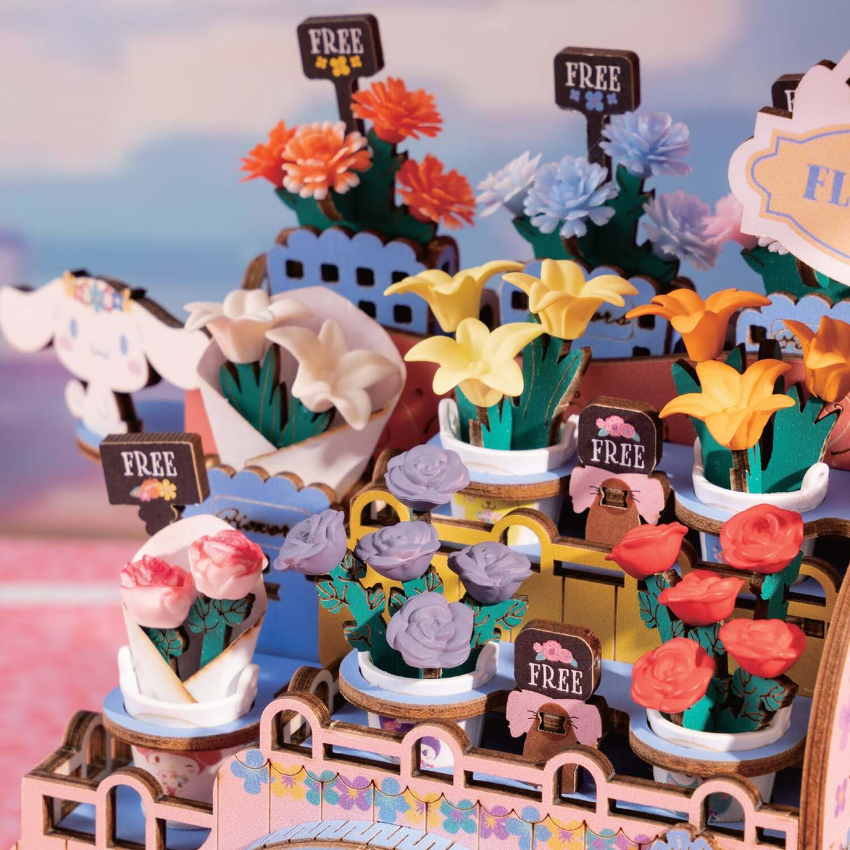 Hello Kitty® and Friends Flower Cart