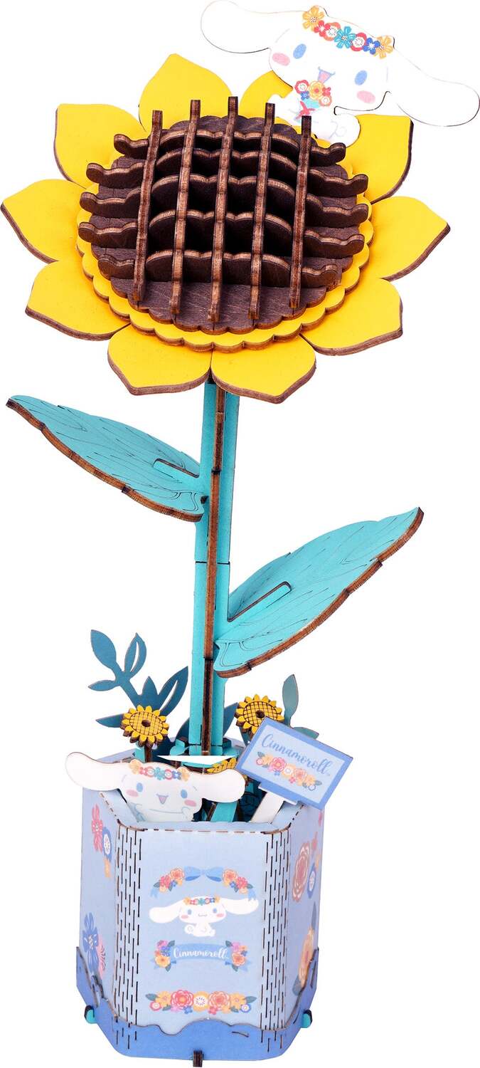 Hello Kitty® and Friends Flower Puzzle: Cinnamaroll Sunflower