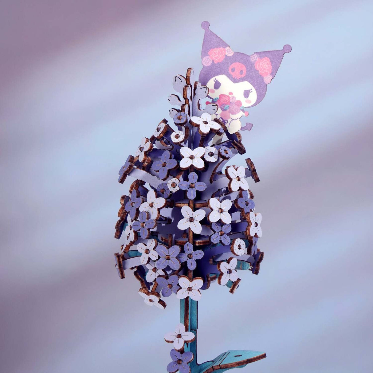 Hello Kitty® and Friends Flower Puzzle: Lilac Kuromi