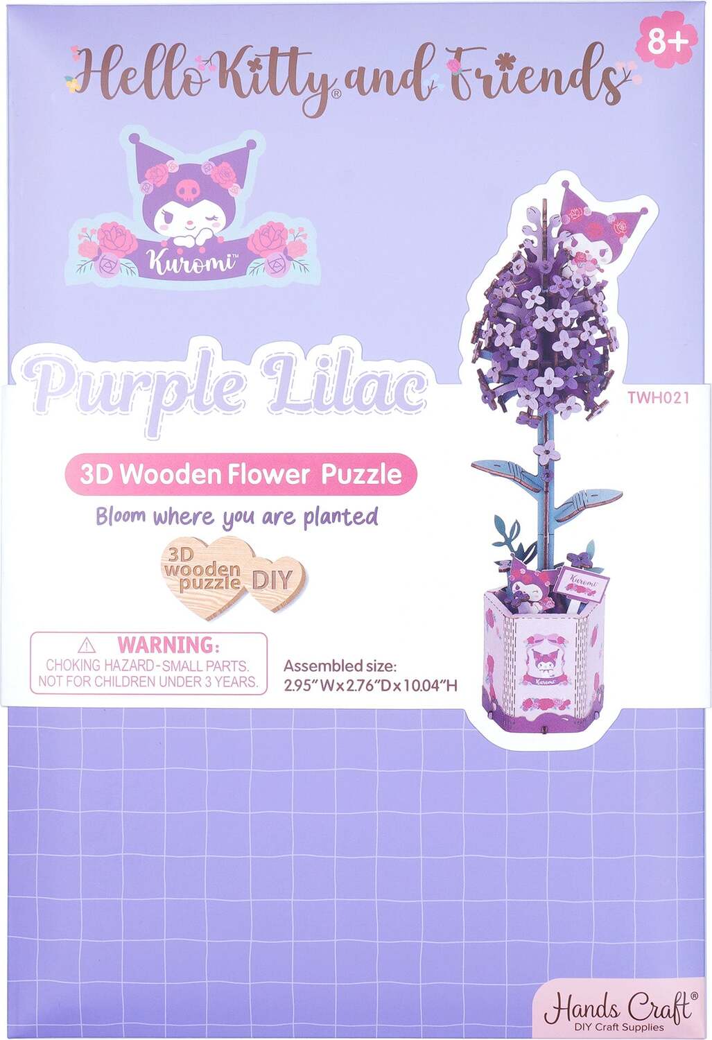 Hello Kitty® and Friends Flower Puzzle: Lilac Kuromi