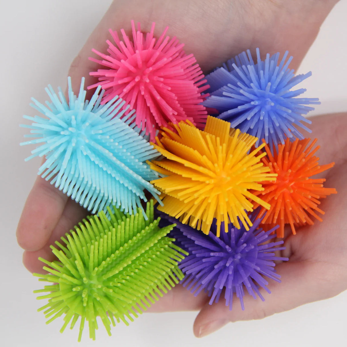 Spike Silicone Fidget Tactile Pencil TOPPER (assorted colors)