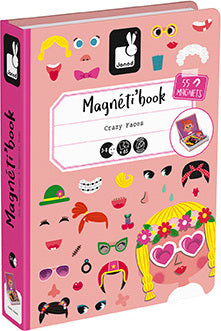 Girl'S Crazy Faces Magneti'Book