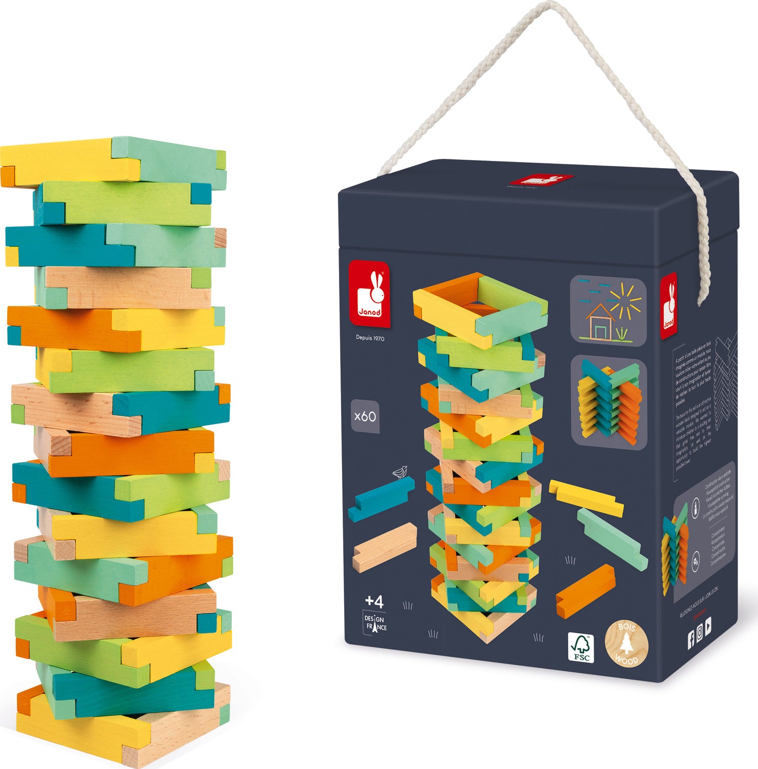 60-Piece Construction Set