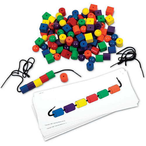 Beads and Pattern Cards Activity Set