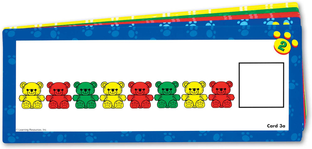 Three Bear Family Pattern Cards