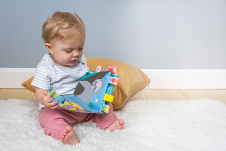 Taggies Molasses Sloth Book - 6x6"