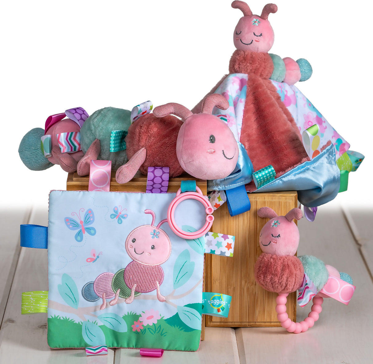 Taggies Activity Triangle - Camilla Caterpillar - 6"