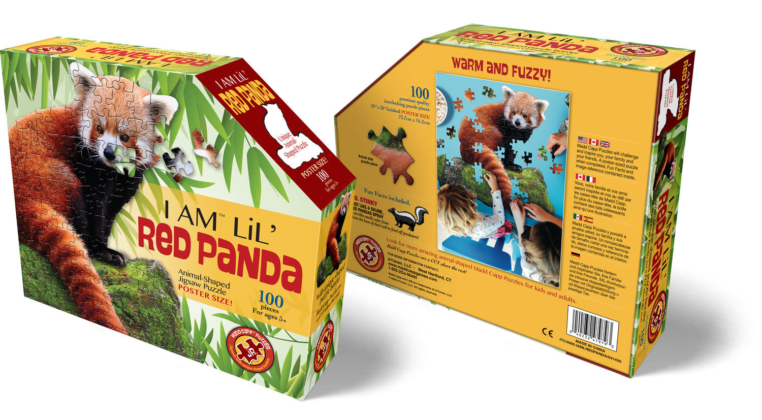 Madd Capp Puzzle Jr. - I Am Lil Red Panda