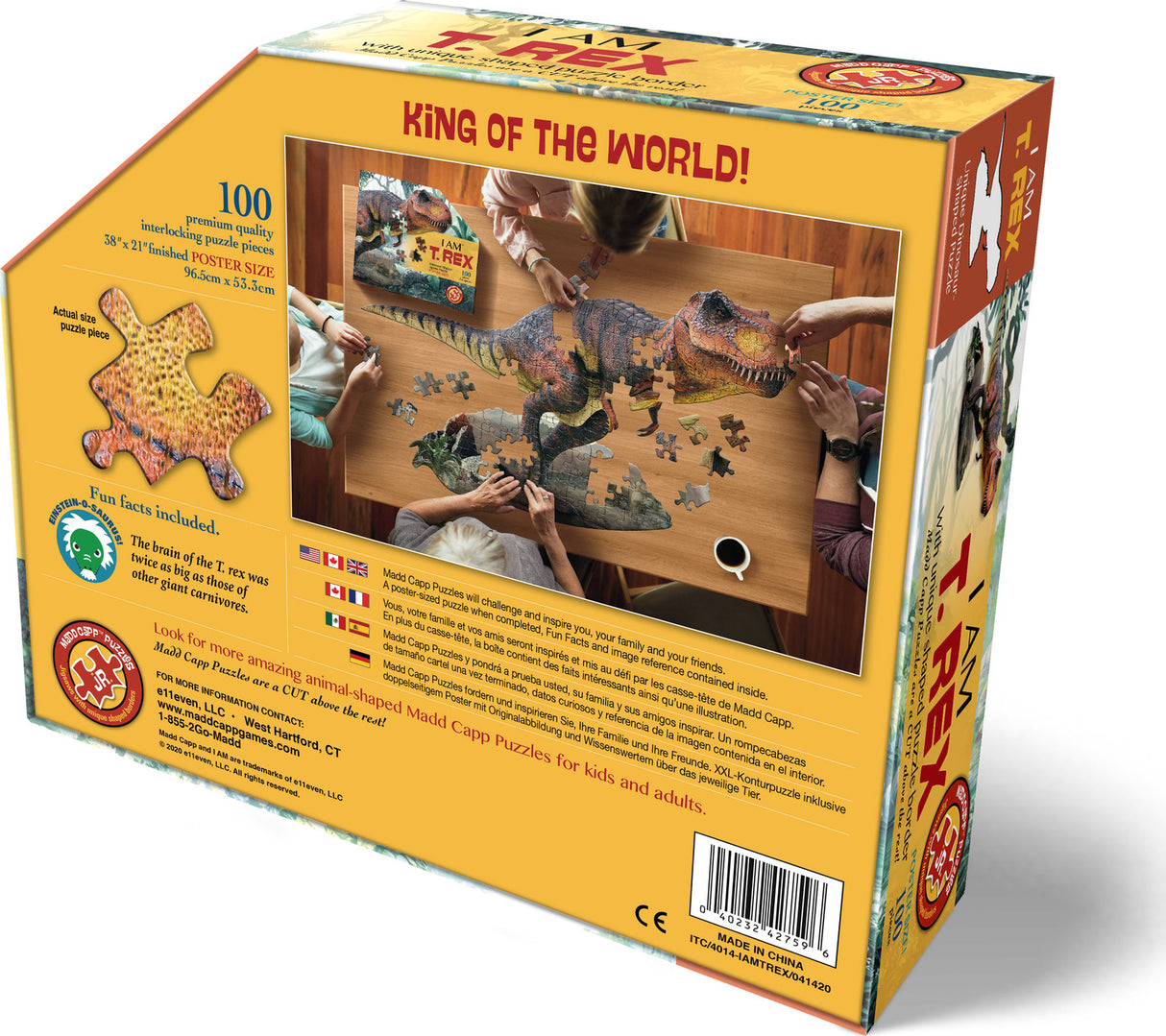 Madd Capp Puzzle Jr - I Am T-Rex