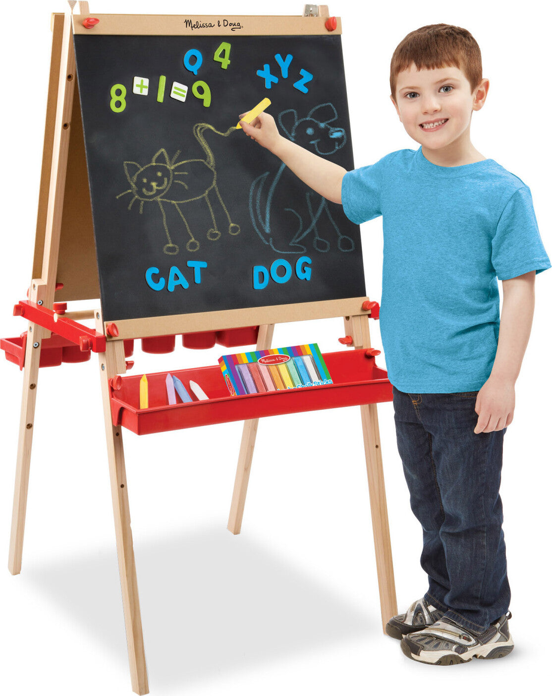 Deluxe Magnetic Standing Art Easel