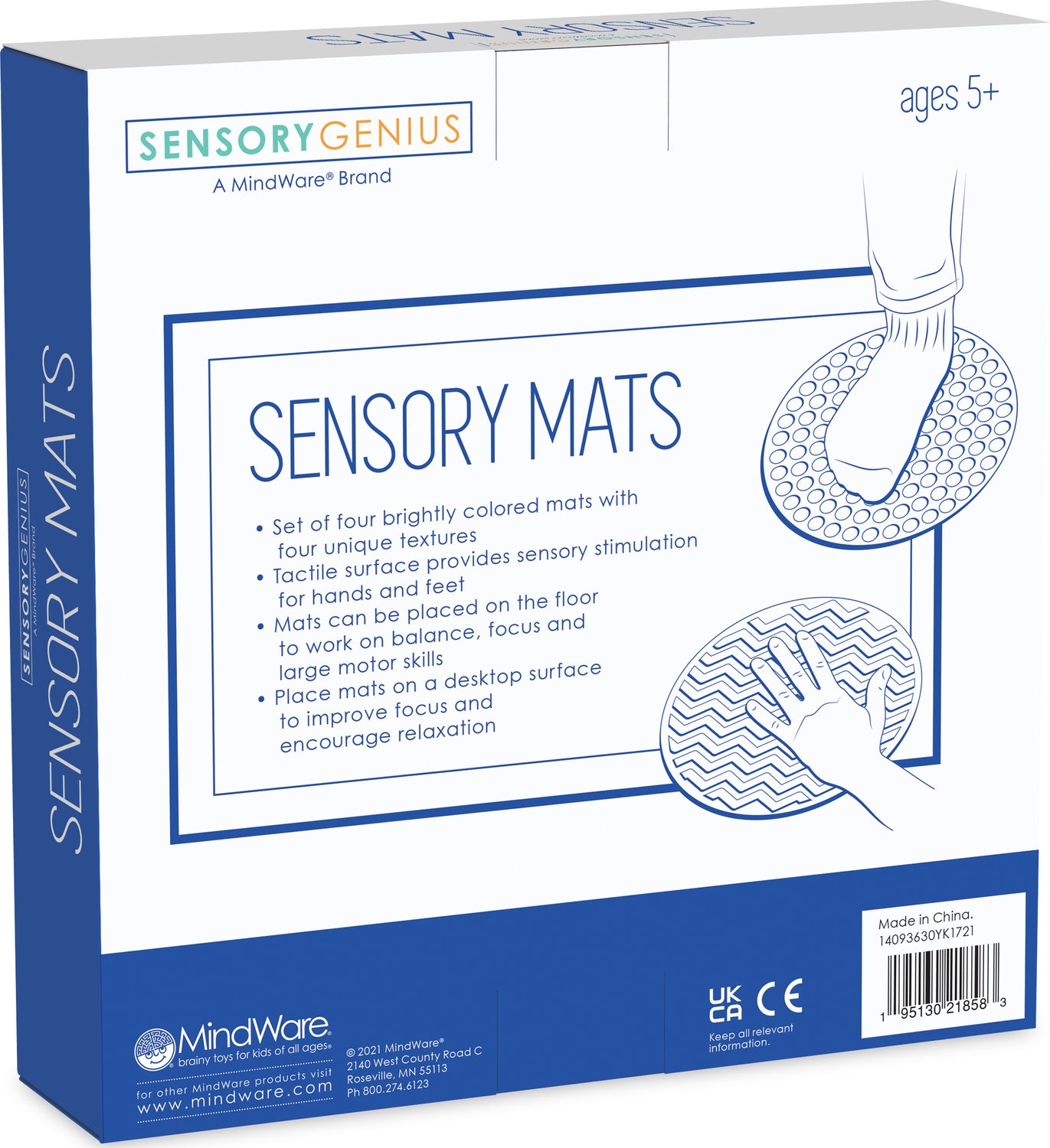 SENSORY GENIUS SENSORY MATS
