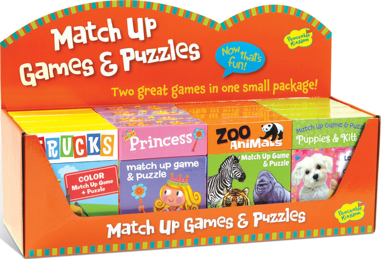 Match Up Games & Puzzles (assorted - sold individually)