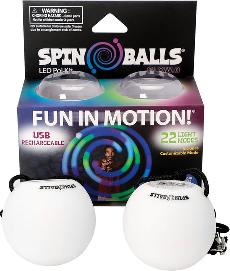 Spinballs LED Poi Balls