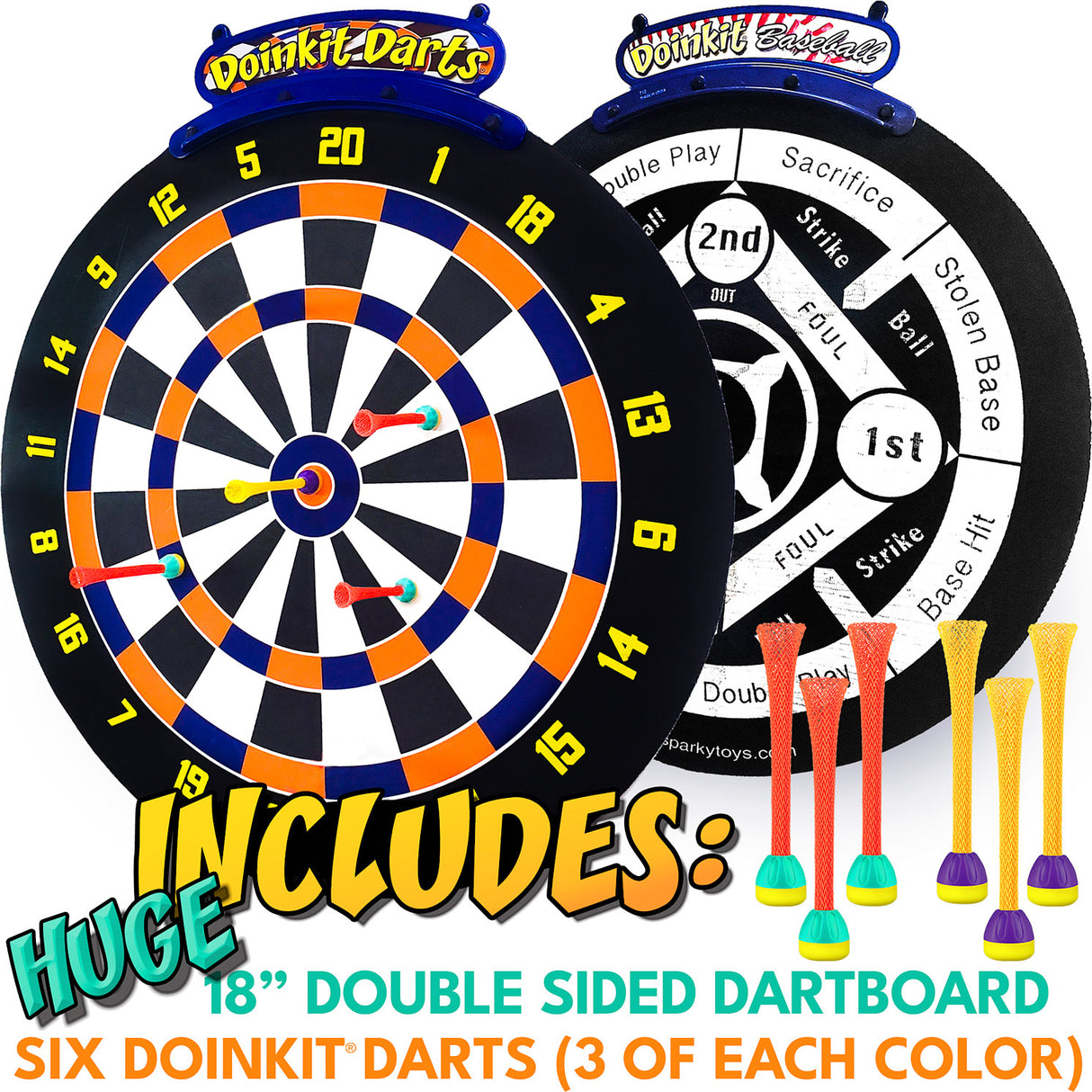 Doinkit Darts: Roll-Up Dart Board