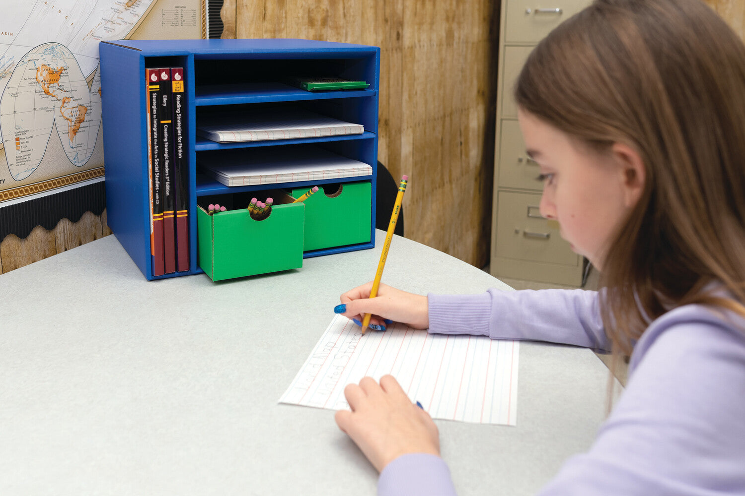 Multi-Sensory Raised Ruled Paper