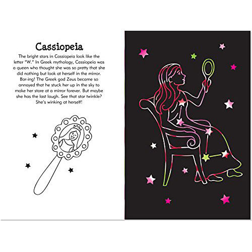 Constellations Scratch & Sketch (Art, Activity Kit) (Trace-Along Scratch and Sketch)