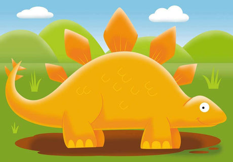 My First Puzzles: Jolly Dinos (2, 3, 4, 5 Piece Puzzles)