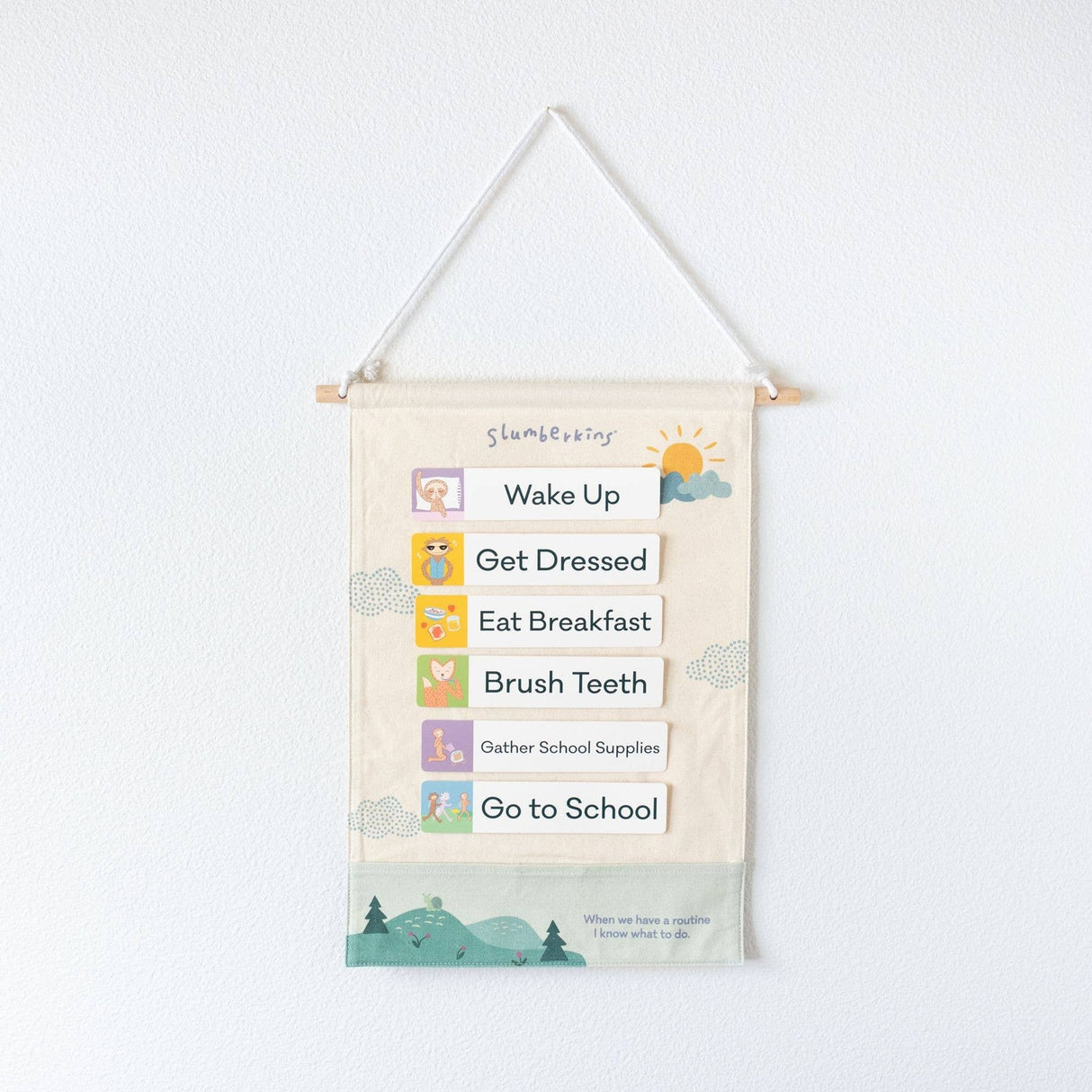 Slumberkins - Routines Visual Schedule